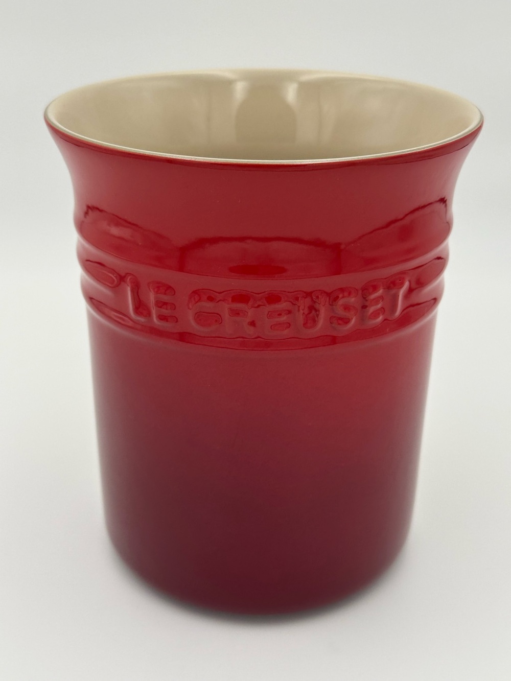 LE Creuset Craft Series 6” Utensil Crock in Cerise